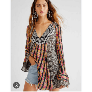 Free People Women's Fallin Into You Tunic Sz‎  XS